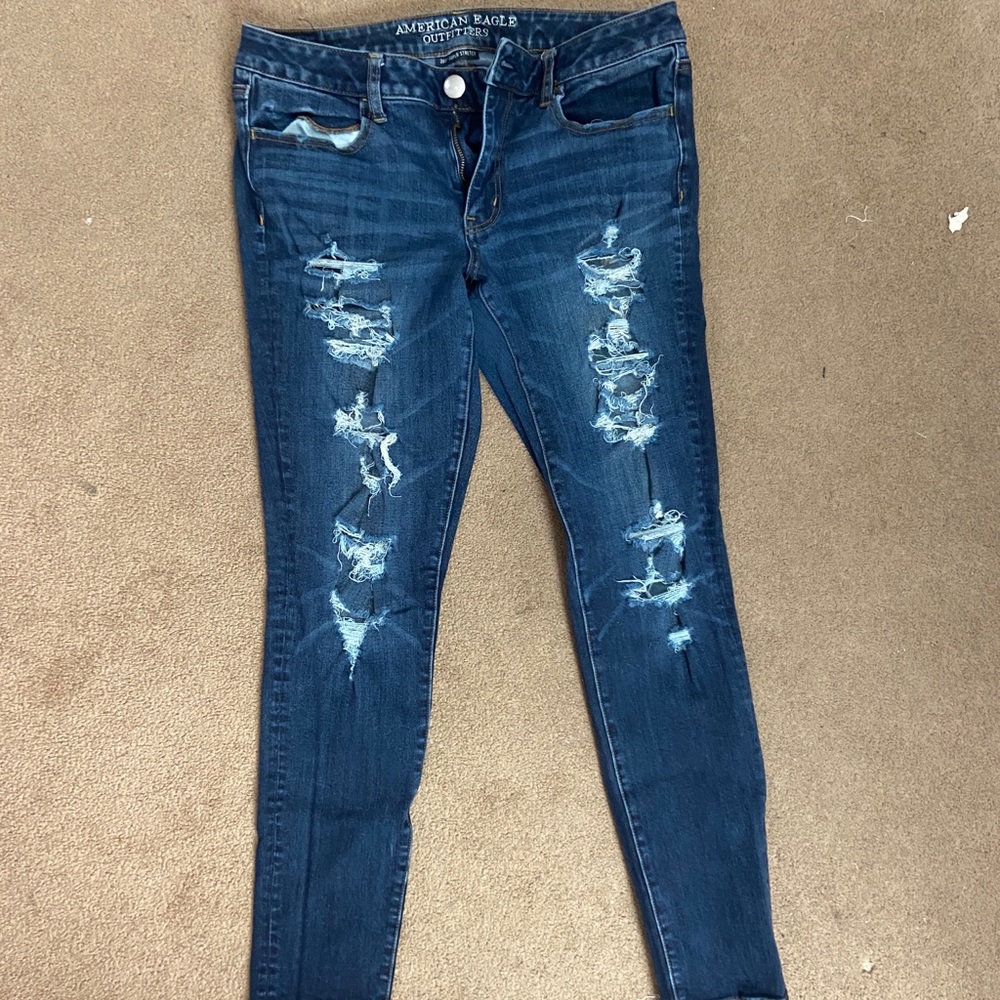 AE Ripped Jeggings